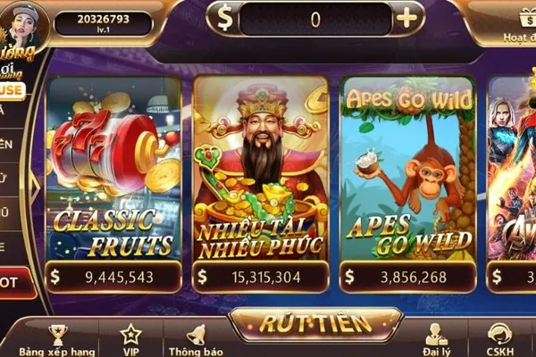 Slot game và Bắn cá mcw87